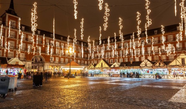 Мадрид в декабре: в вихре рождественских огней